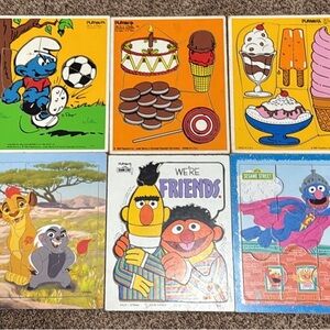 Kids Puzzle Set - Colorful Cartoon Collection